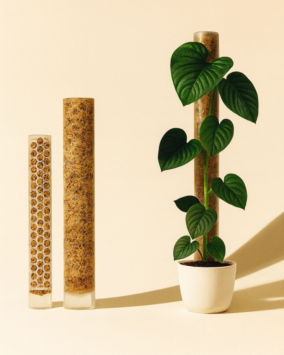 Tutor Transparente de Musgo 30 cm - Pur Plant