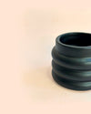Wave – Mini Maceta Black 6 cm - Pur Plant