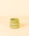 Wave – Mini Maceta Cerámica Green 6 cm - Pur Plant