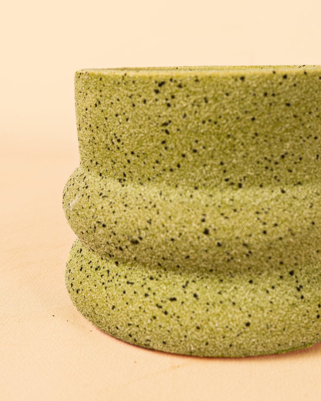 Wave – Mini Maceta Cerámica Green 6 cm - Pur Plant